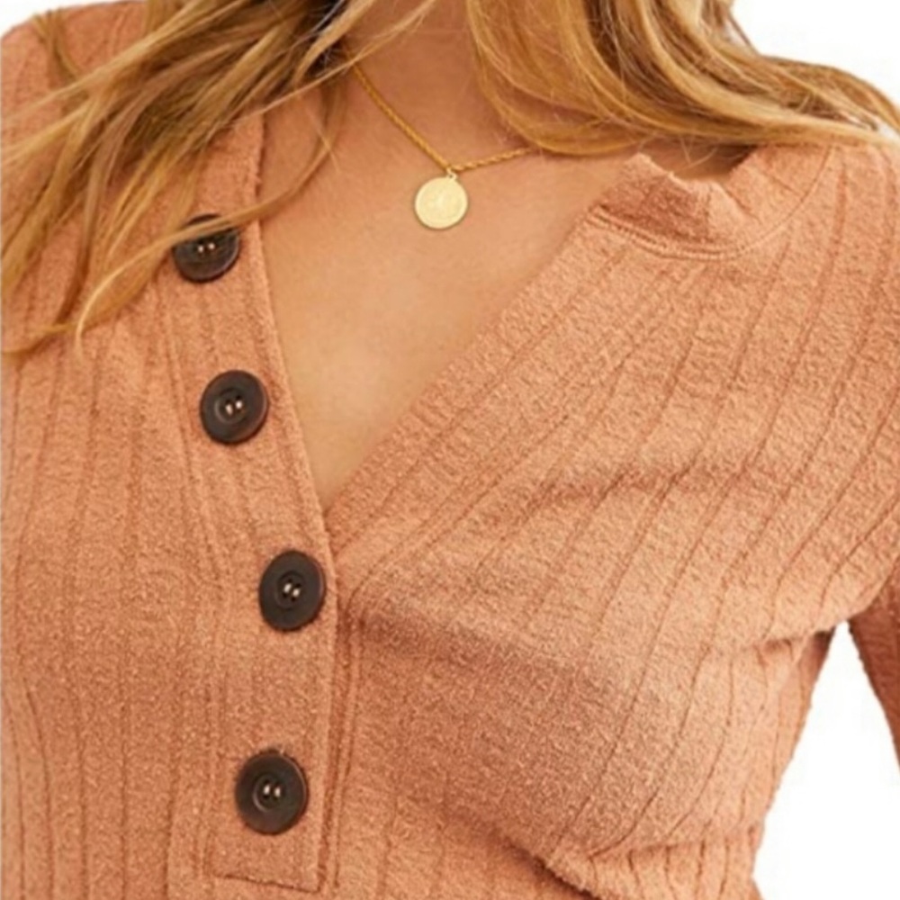 Free People Oliver Henley in Terracotta - Picture 5 of 7